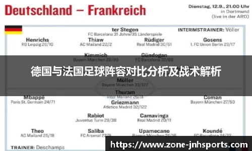德国与法国足球阵容对比分析及战术解析
